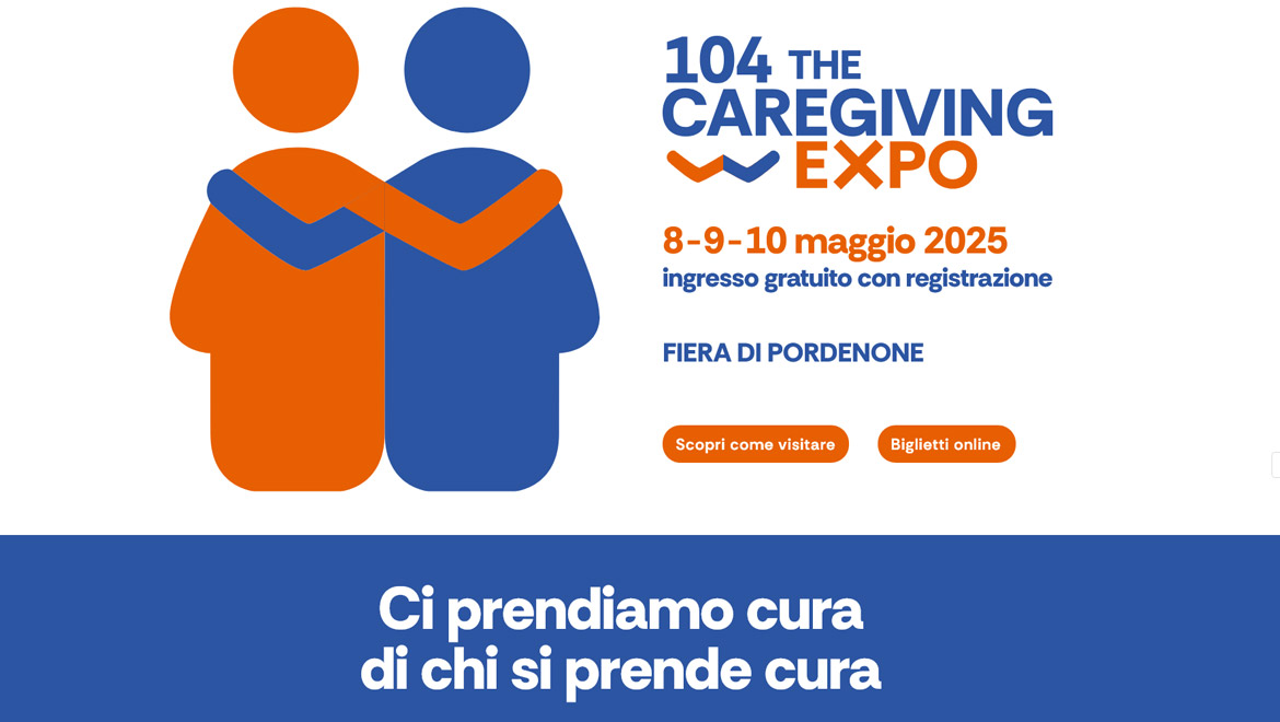 Fiera The careginving Expo a Pordenone dall'8 al 10 maggio Fiera The careginving Expo a Pordenone dall'8 al 10 maggio
