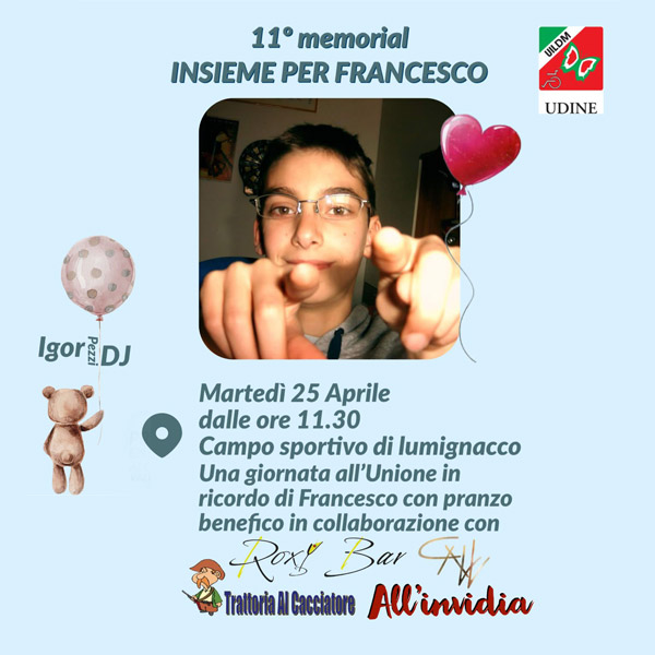 25 aprile_Memorial Insieme per Francesco