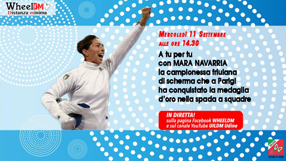 Mara Navarria a Distanza Minima 11 settembre ore 14.30