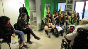 Foto scout a Casa UILDM