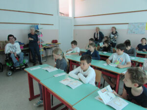 Intervento UILDM alla scuola primaria "Turoldo" di Ruda