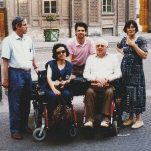 Antonino Mattiussi in una foto dell'archivio UILDM Udine