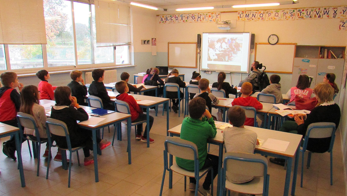 La UILDM nella scuola primaria di Pozzuolo del Friuli