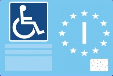 Contrassegno park disabili