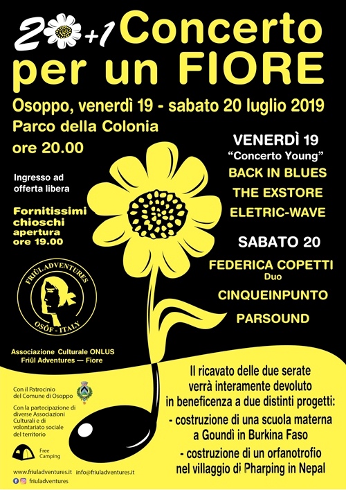 Concerto per un Fiore_Osoppo 19 e 20 luglio