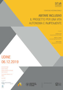 convegno internazionale abitare inclusivo, Udine, 6 dicembre, 2019