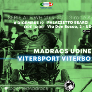 2019.12.08 Madracs Udine vs Vitersport Viterbo