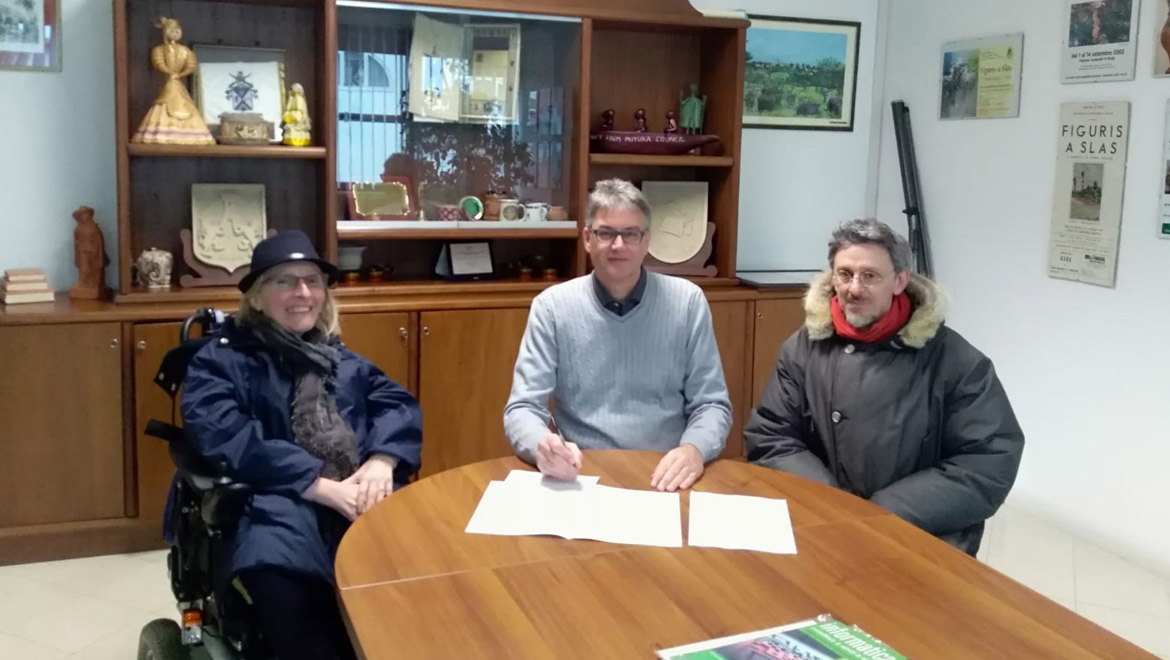 2020.02 Firma convenzione con il Comune di Ruda