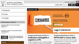 Sito Regione FVG