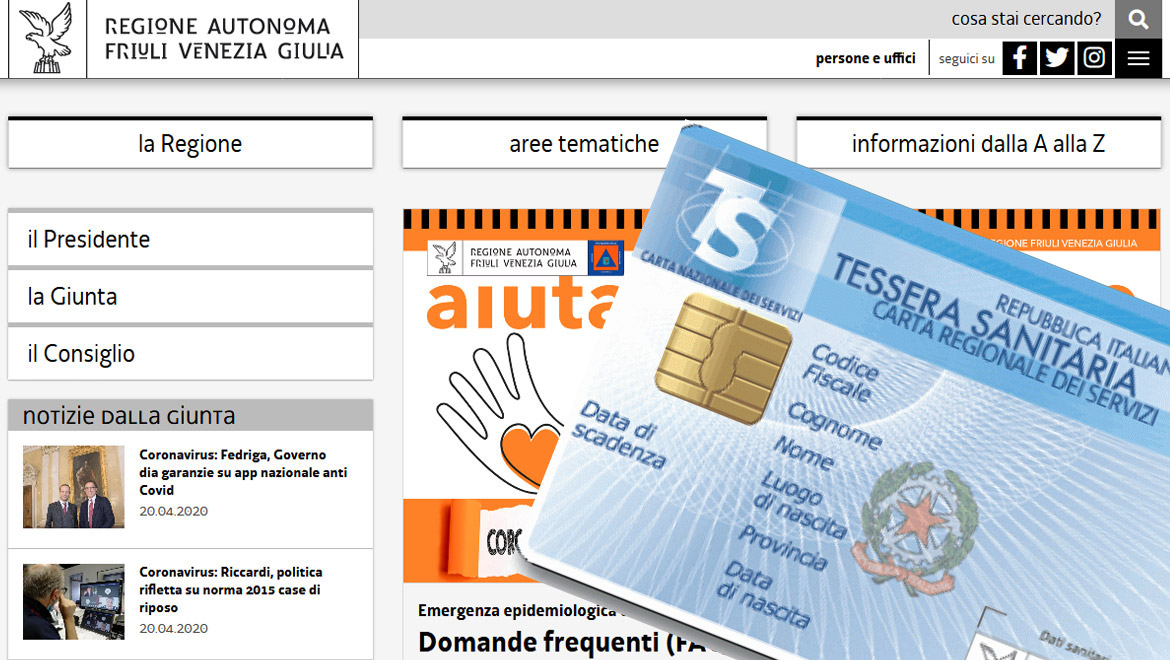 Regione tessera sanitaria