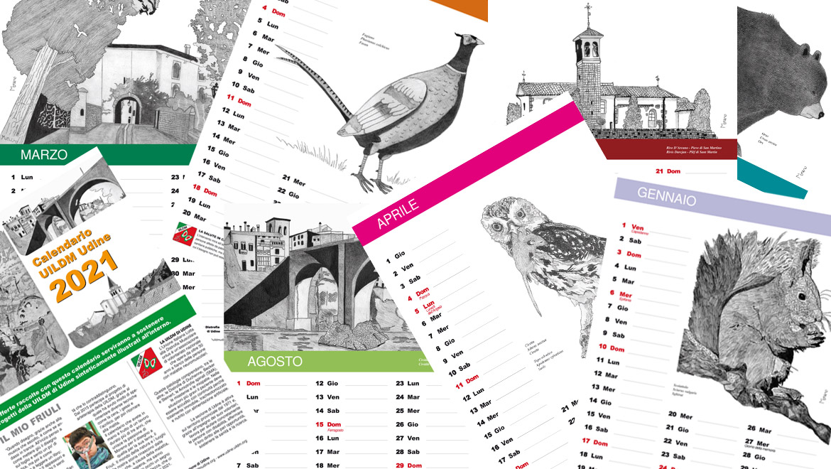 UILDM Udine_Calendario 2021