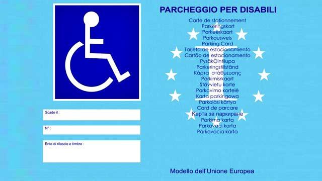 CUDE_Contrassegno disabili