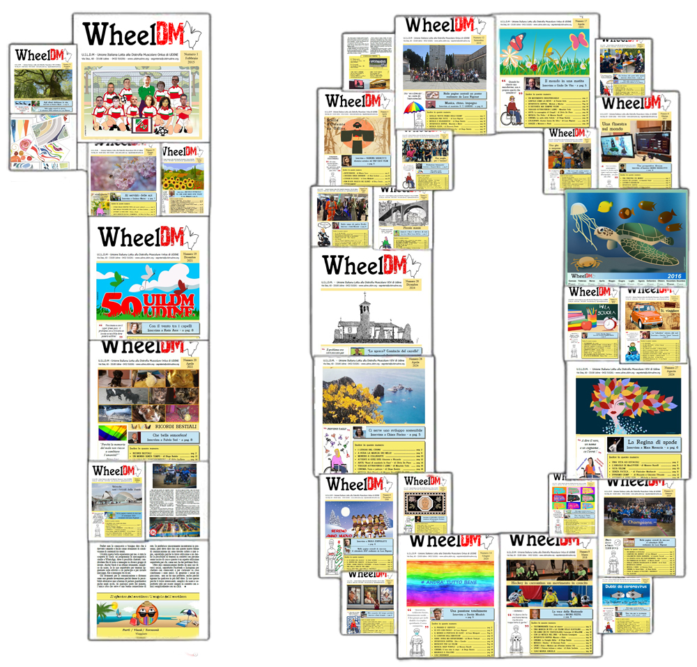 10 anni di copertine della rivista WheelDM