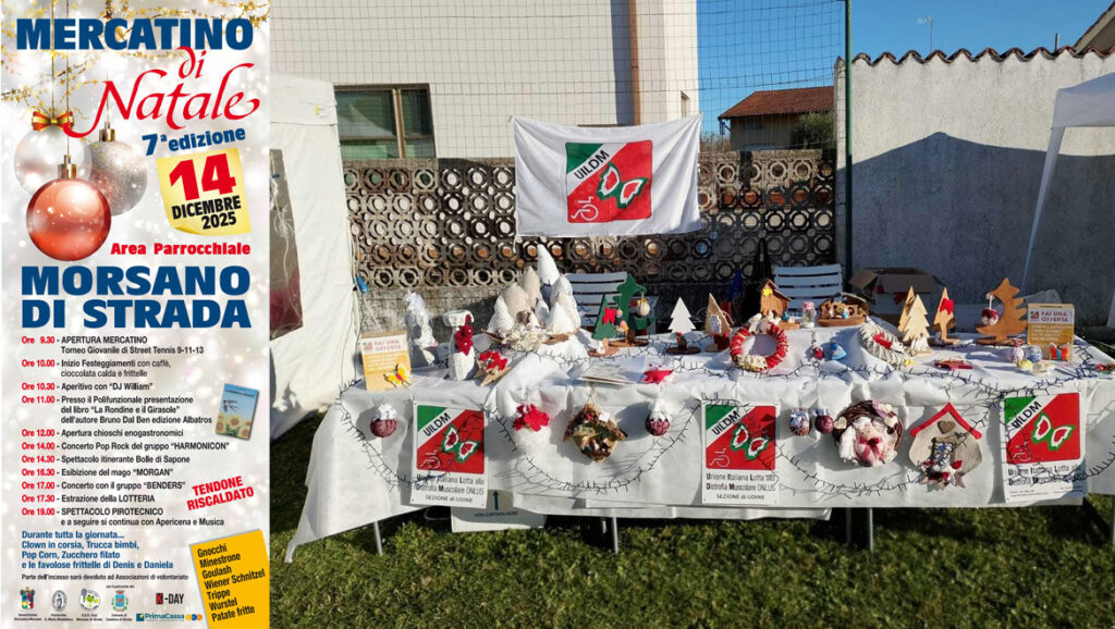 Mercatino di Natale a Morsano di Strada
