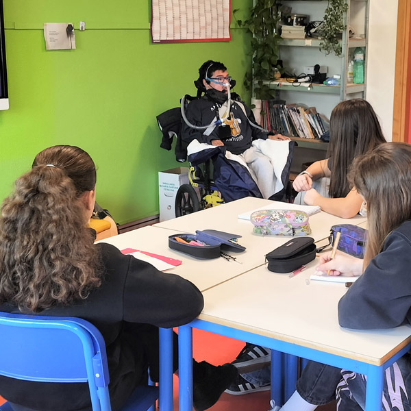 La UILDM alla scuola "Marconi" di Udine